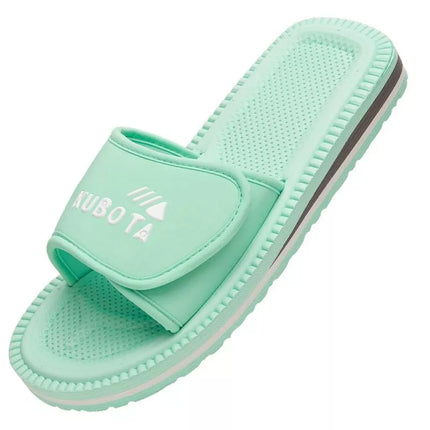 Kubota Velcro Classic Flip Flops Pastel Green K25SS-100-001-17-1