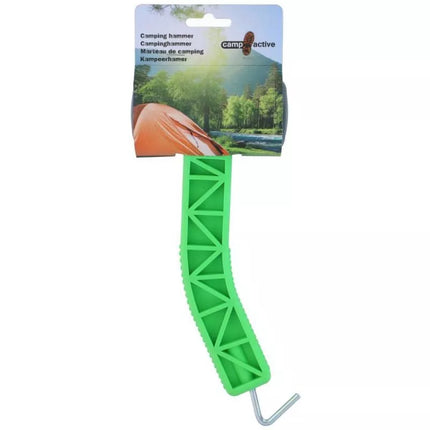 CAMP ACTIVE CAMPING HAMMER WITH HOOK FOR PULLING OUT PEGS
