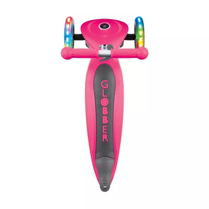 Globber Sulankstomas paspirtukas su ratukais Fuchsia Jr 437-110 3 ratukų