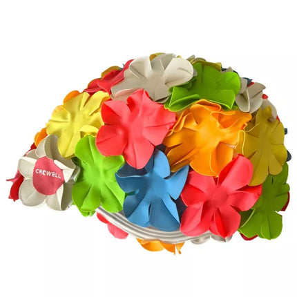 Crowell Perlamatinė silikoninė plaukimo kepuraitė, šviesiai mėlyna, 6 dydis