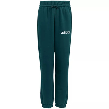 Adidas Essentials green kids tracksuit JN2427