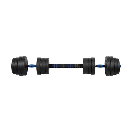 Bituminiai reguliuojami hanteliai su jungtimi 2x15kg REBEL ACTIVE