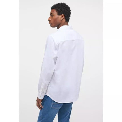 Mustang Clemens Lininė medvilninė marškininė M 1014356-2045