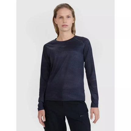 Women's quick-drying cycling longsleeve 4F 4FWSS25TFLOF344-20A