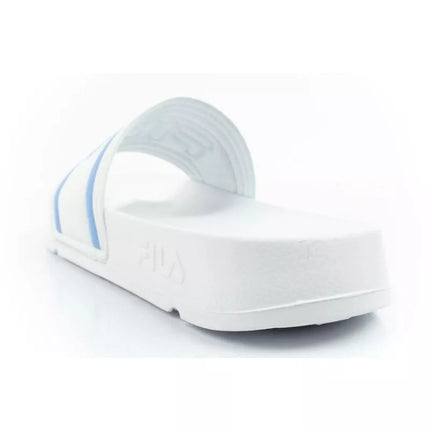 Fila women's sports flip-flops Morro comfortable white slippers for the pool