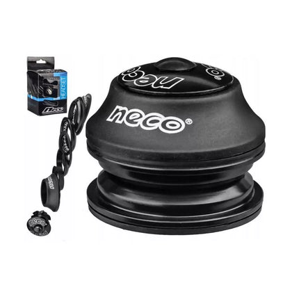 NECO semi-integrated rudder 1 1/8 H115MP black