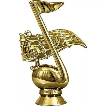 Plastic musician figurine - musical note F62/G