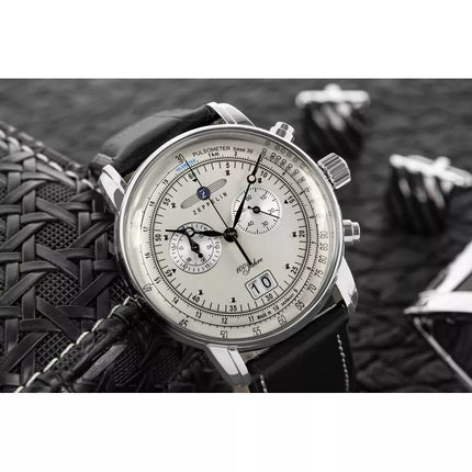 Vyriškas laikrodis ZEPPELIN 100 Yahre 7690-1 + dėžutė