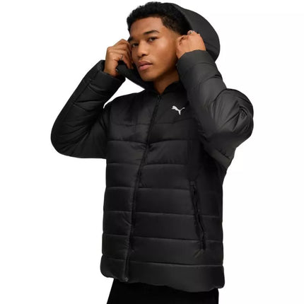 Puma ESS Vyriška su gobtuvu pašiltinta striukė Juoda 685211 01