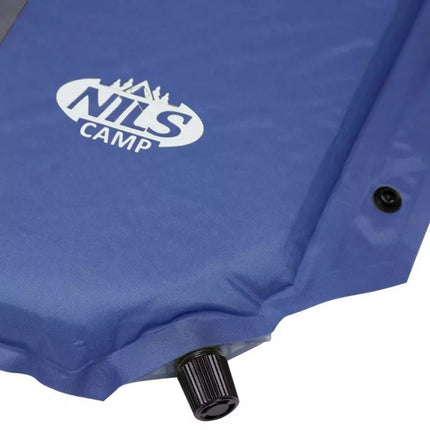 NILS CAMP NC4349 Savaime prisipučiantis čiužinys su pagalve, Mėlynai-pilkas