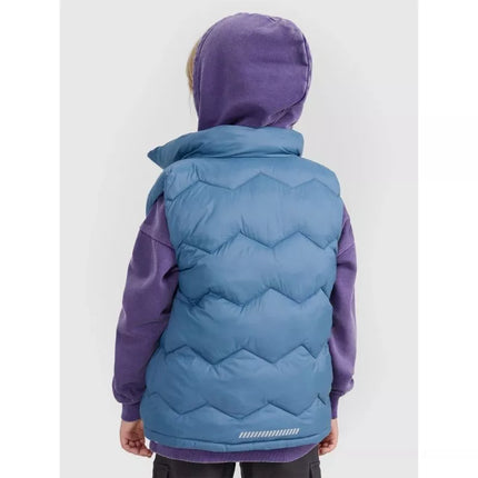 Boy's down vest with synthetic filling 4F 4FJRAW25TVJAM325-32S