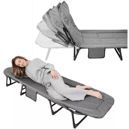 DELUXE TRIP FOLDABLE BED 200X65X29CM