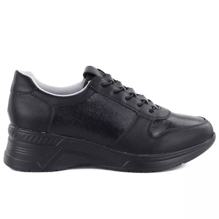 Women's sports shoes classic black M.Daszyński MR24129