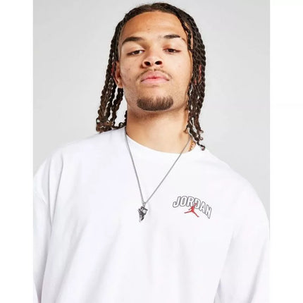 Men's Air Jordan Brooklyn Arch Logo T-shirt White - II2344-100