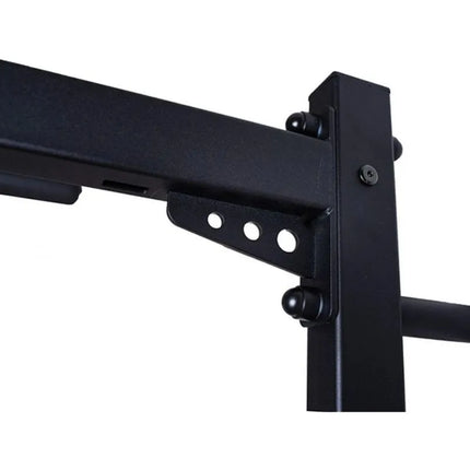 WOODEN AND METAL GYMNASTIC WALL BAR WITH BENCHK 221B