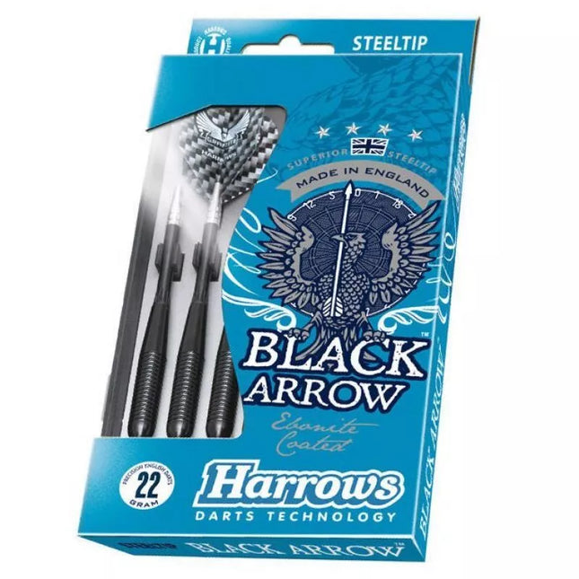 Harrows Black Arrow Steeltip dartai HS-TNK-000013143
