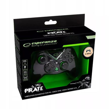 ESPERANZA Valdiklis PC/XBOX ONE/XBOX SERIES X/S USB PIRATE EGG114K