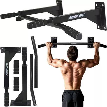 ENERO FIT WALL-MOUNTED PULL-UP AND EXERCISE BAR