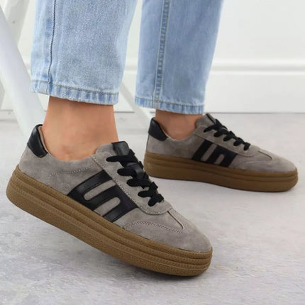 Filippo W DP7114 PAW642 Taupe Suede Žemi Batai