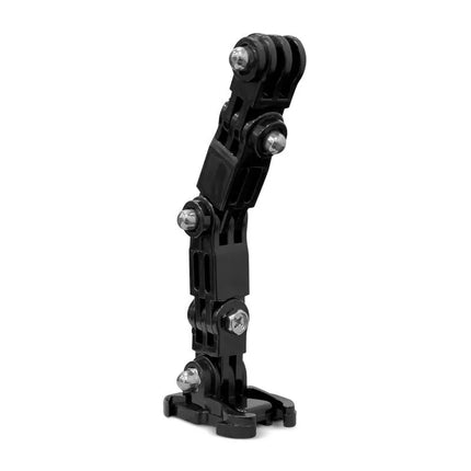 GoPro šalmo tvirtinimo priedų rinkinys sportinėms kameroms GoPro, DJI, Insta360, SJCam, Eken (GoPro dviračio šalmo smakro laikiklis)