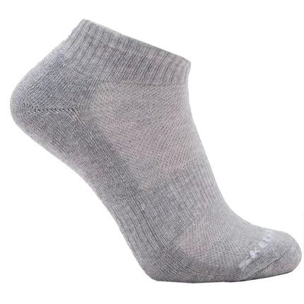 Skechers 3 porų unisex kilpinės medžiagos ketvirtinės kojinės S111035-039 pilkos 35-38
