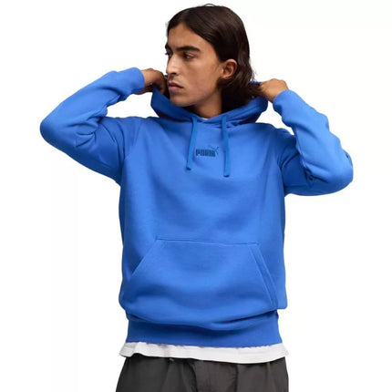 Puma ESS No. 1 Logo Centered Hoodie Men's Blue 692914 13