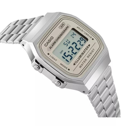 Vyriškas laikrodis CASIO VINTAGE A168WA-8AYES + DĖŽUTĖ