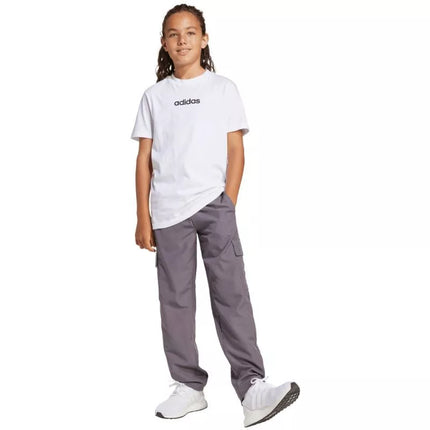 adidas Essentials Vaikiški marškinėliai balti JC9747