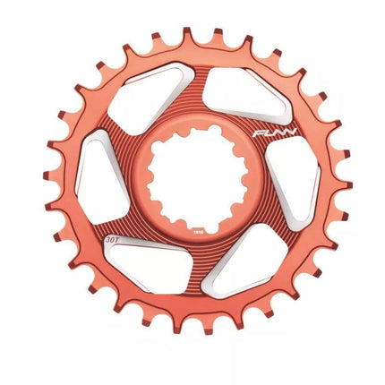 FUNN SOLO DX mechanical chainring red 30T