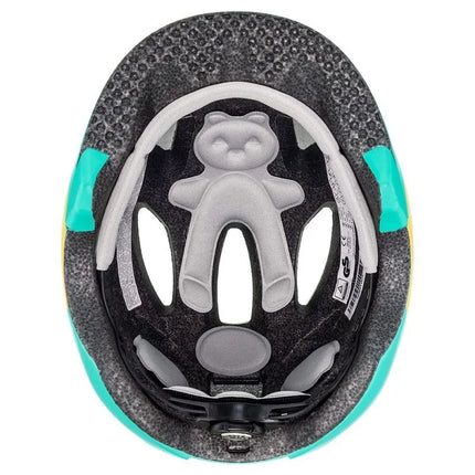 Vaikiškas dviratininko šalmas Uvex oyo style monster lagoon matt, 50-54 cm