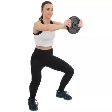 JUODAS KETAUS SVORIS 5 KG ENERO FIT Ø26.5