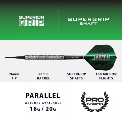 Harrows IMPACT 70% soft tip darts
