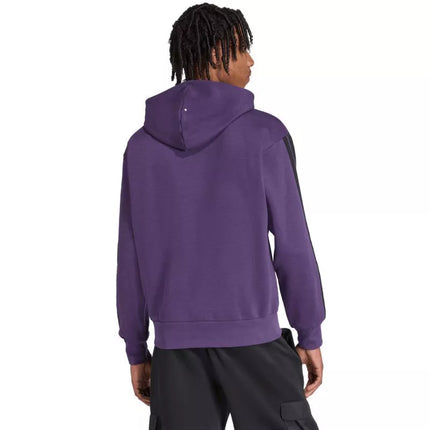 Vyriškas adidas Essentials 3-Stripes Polarinis Džemperis Violetinė JX0740