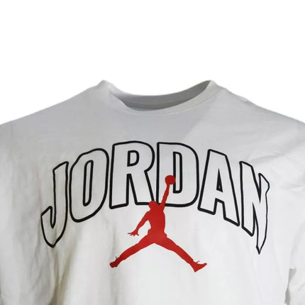 Vyriški Air Jordan Brooklyn Arch Logo marškinėliai, balti - IB7347-100
