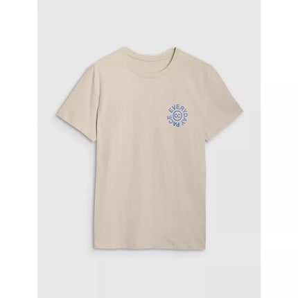 Men's regular printed T-shirt 4F 4FWSS25TTSHM1980-83S