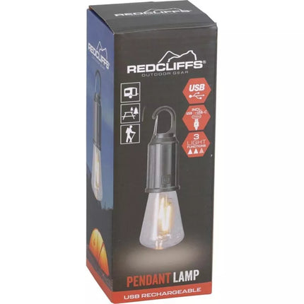 17 cm REDCLIFFS kelioninė lempa