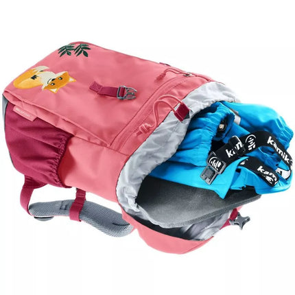 Deuter 3610225 kuprinė žygiams, rožinė/raudona, poliesteris