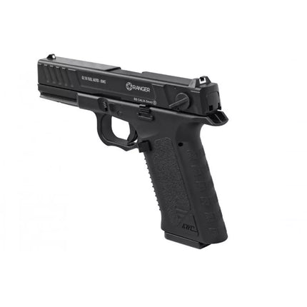 Pistoletas su šratukais KWC RANGER GL18, pilnai automatinis, su atatranka, 4.5 mm, 18 šūvių