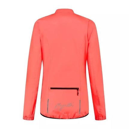 Rogelli women's rain jacket CORE coral S