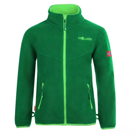 Trollkids Kids Bryggen 3in1 Jacket green (418-308)