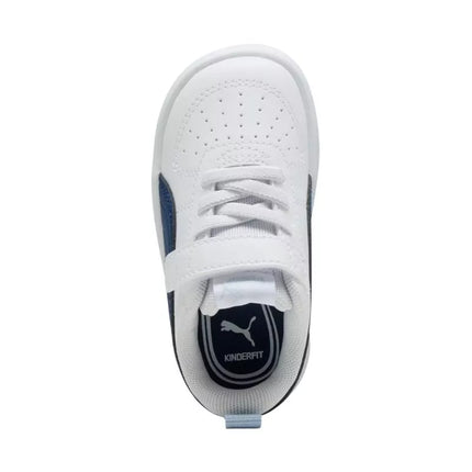Puma Rickie AC+ Inf kids' shoes white and blue 384314 44