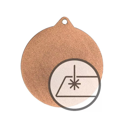 Medalis su graviravimu ant laminato