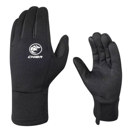 CHIBA Polarfleece Pirštinės Juodos M