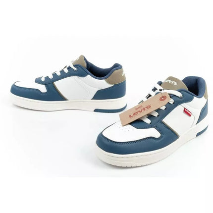 Levi's Kick Se children's sports shoes youth white comfortable fashionable