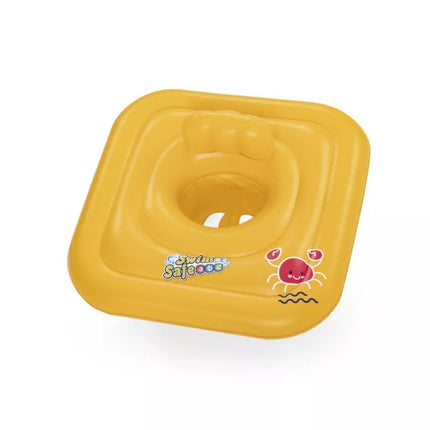 Bestway 32050 Swim Safe Wondersplash Square 3-Ring Baby Boat 92800497000
