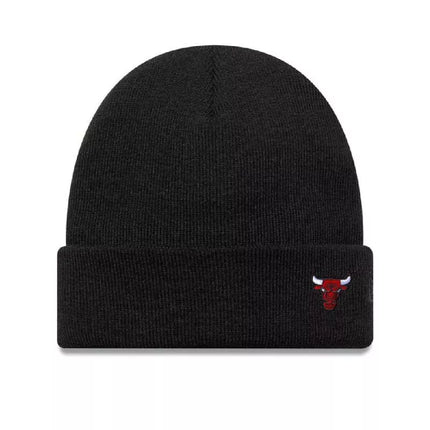 New Era NBA Chicago Bulls Mini Logo Juoda megzta kepurė su atvartu - 60691109