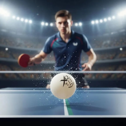 XQMAX TABLE TENNIS BALLS 3 STARS 12 PCS WHITE