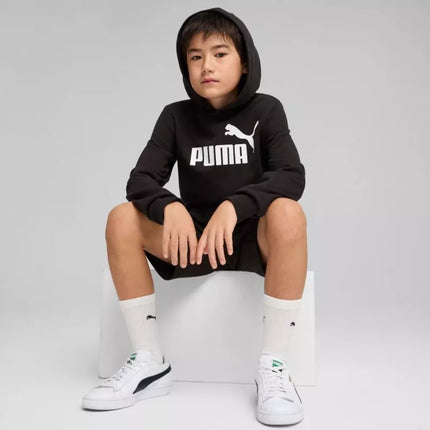 Puma ESS No. 1 Logo Hoodie for Kids Black 684909 01