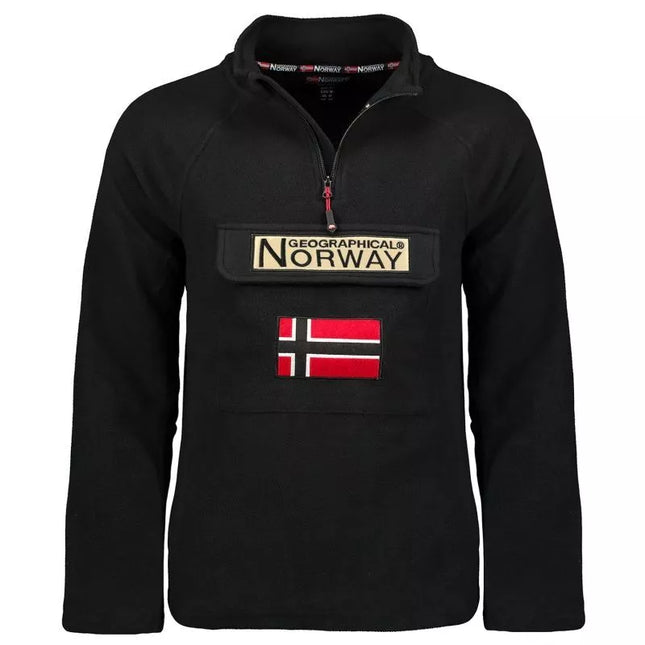 Geographical Norway Tymclass HZ W WW3180F/GNO juodas džemperis