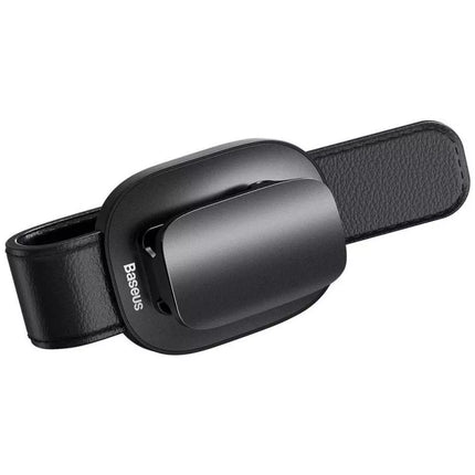Baseus automobilinis akinių laikiklis-spaustukas juodas (ACYJN-B01)